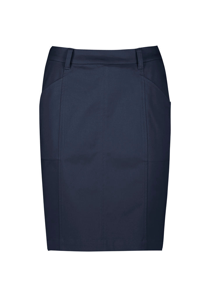 Biz Corporate Traveller Womens Chino Skirt (RGS264L)