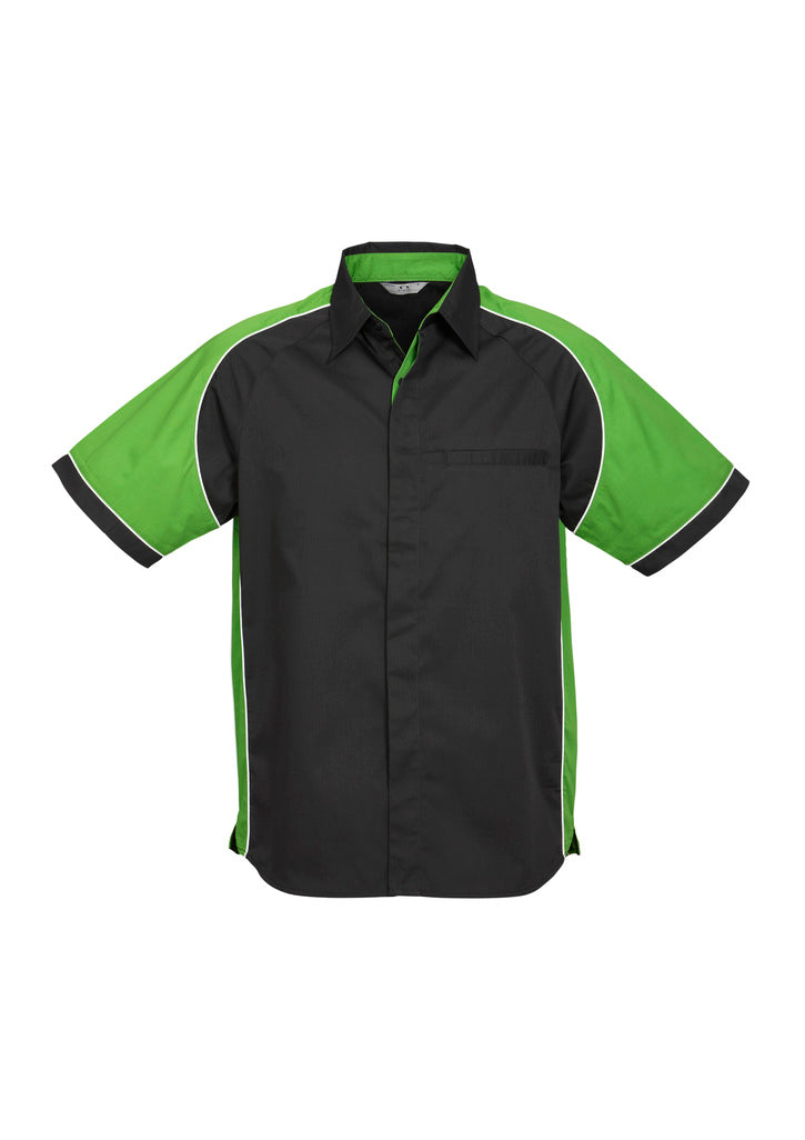 Biz Collection Mens Nitro Short Sleeve Shirt (S10112)