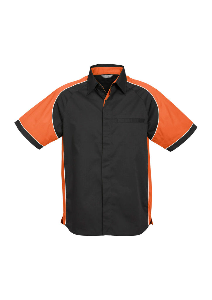 Biz Collection Mens Nitro Short Sleeve Shirt (S10112)