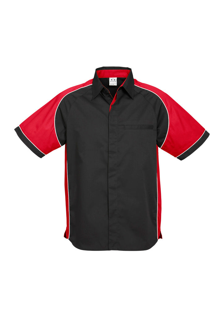 Biz Collection Mens Nitro Short Sleeve Shirt (S10112)