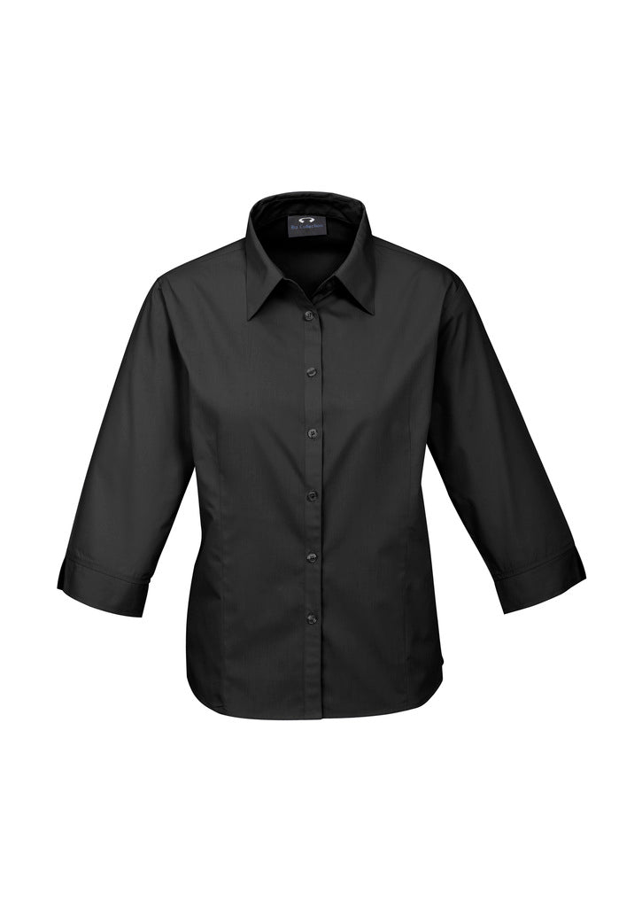 Biz Collection Ladies Base 3/4 Sleeve Shirt (S10521)