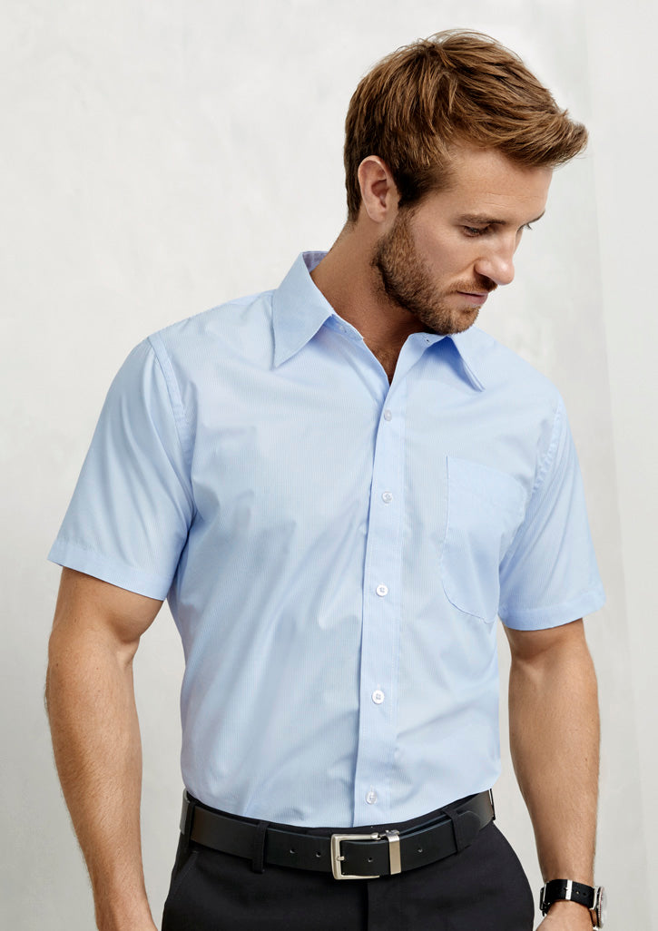 Biz Collection Mens Ambassador Short Sleeve Shirt (S251MS)