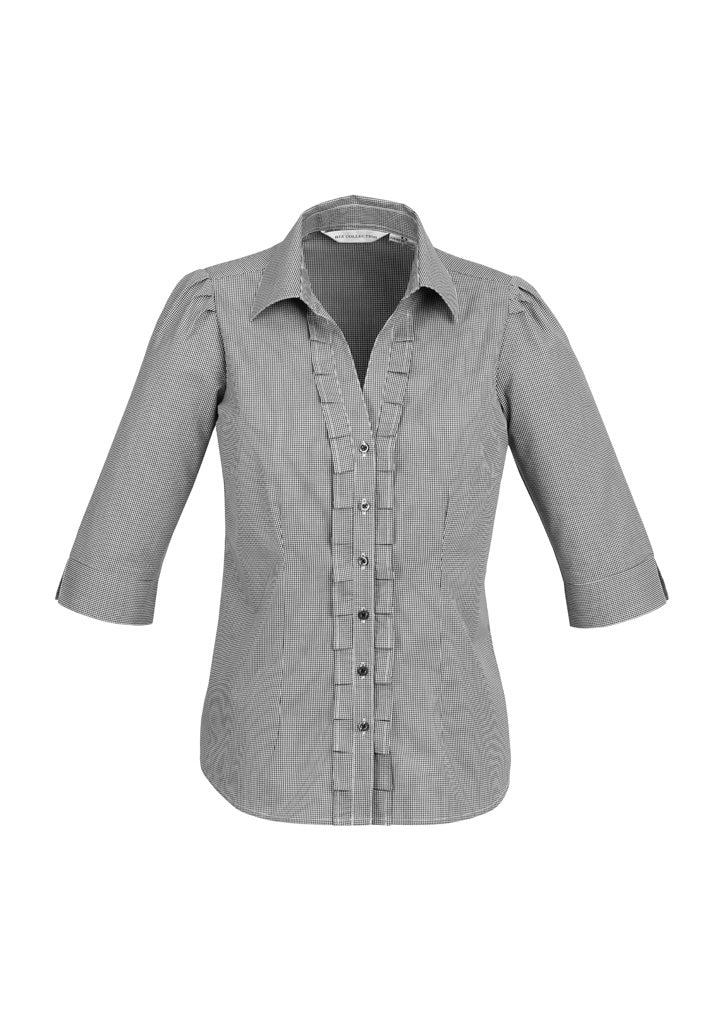 Biz Collection Ladies Edge 3/4 Sleeve Shirt (S267LT)