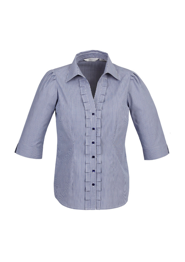 Biz Collection Ladies Edge 3/4 Sleeve Shirt (S267LT)