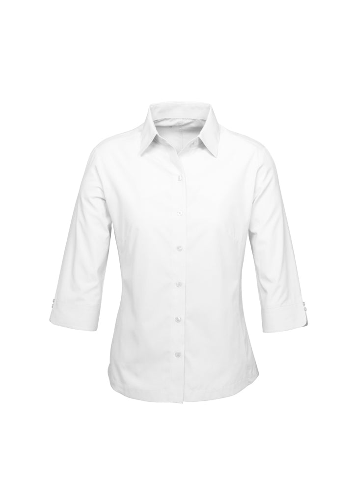 Biz Collection Ladies Ambassador 3/4 Sleeve Shirt (S29521)