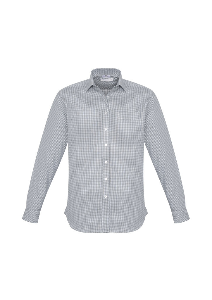 Biz Collection Mens Ellison Long Sleeve Shirt (S716ML)