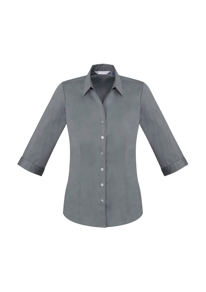 Biz Collection Womens Monaco 3/4 Sleeve Shirt  (S770LT)