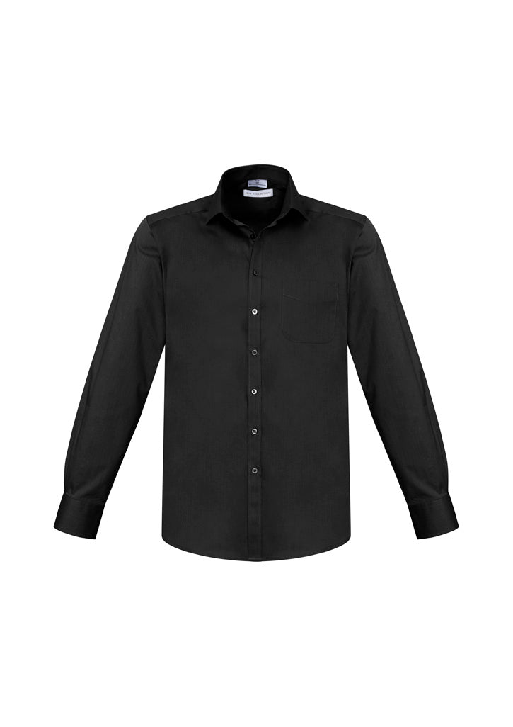 Biz Collection Mens Monaco Long Sleeve Shirt (S770ML)