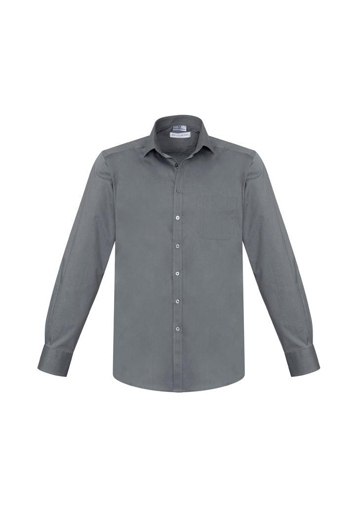 Biz Collection Mens Monaco Long Sleeve Shirt (S770ML)