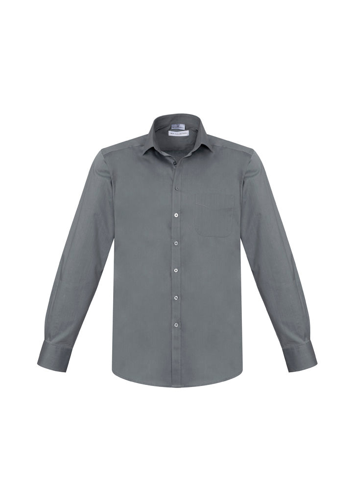 Biz Collection Mens Monaco Long Sleeve Shirt (S770ML)