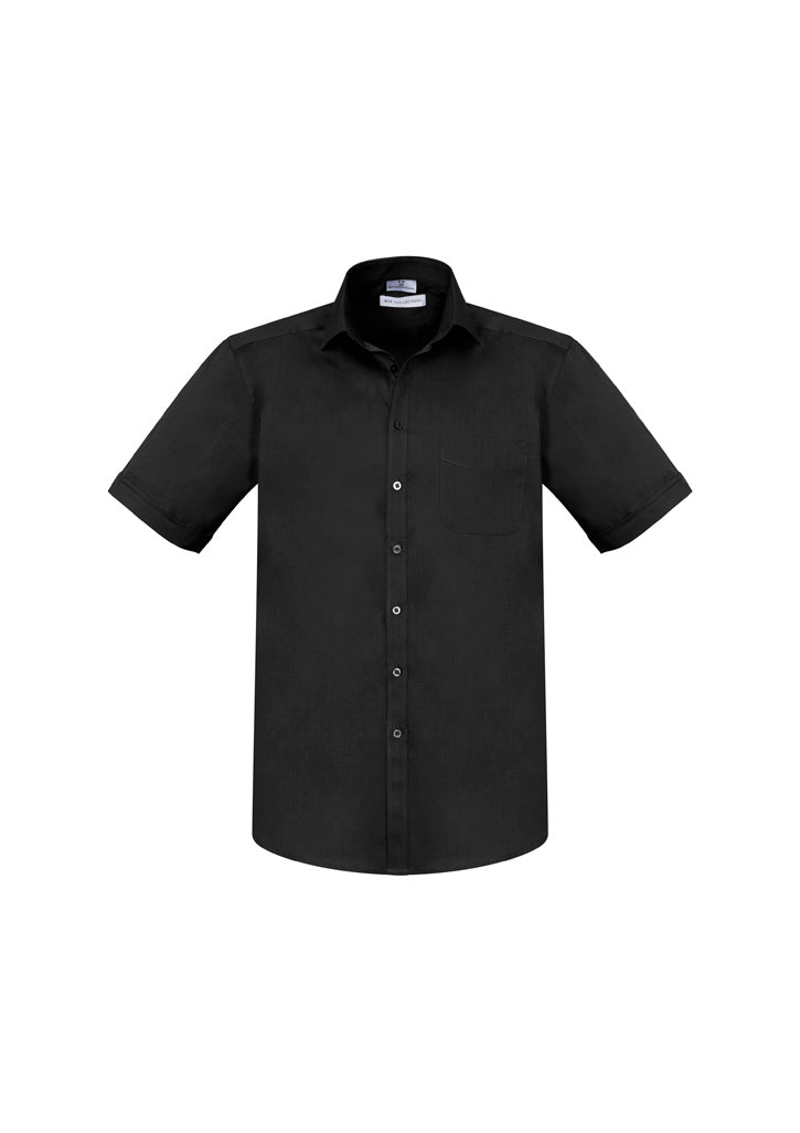 Biz Collection Mens Monaco Short Sleeve Shirt (S770MS)