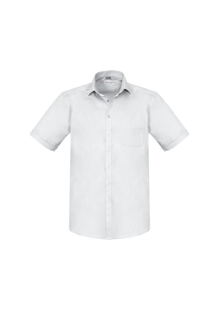 Biz Collection Mens Monaco Short Sleeve Shirt (S770MS)