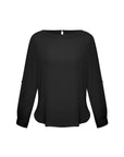 Biz Collection Ladies Madison Boatneck Blouse (S828LL)