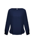 Biz Collection Ladies Madison Boatneck Blouse (S828LL)