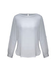 Biz Collection Ladies Madison Boatneck Blouse (S828LL)