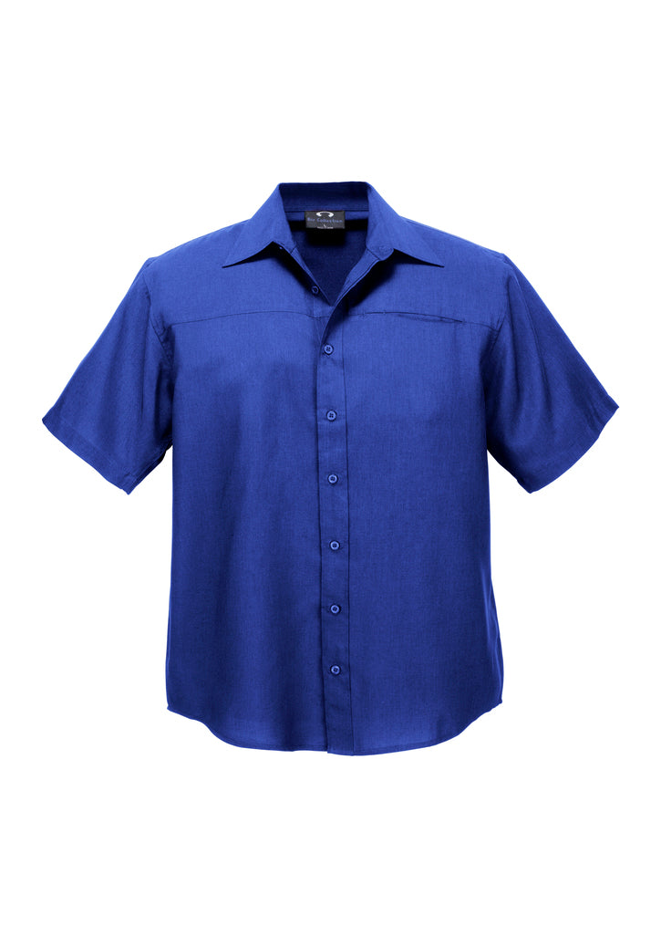 Biz Collection Mens Plain Oasis Short Sleeve Shirt (SH3603)