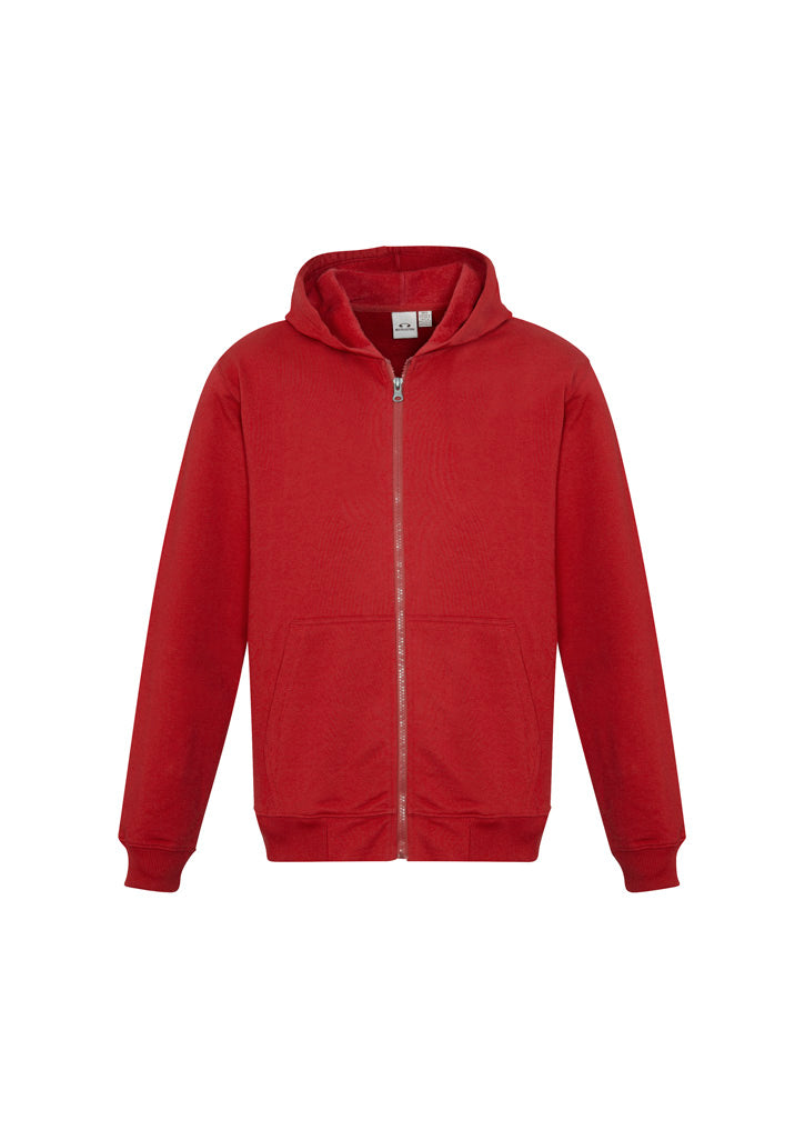 Biz Collection Kids Crew Zip Hoodie (SW762K) - Clearance