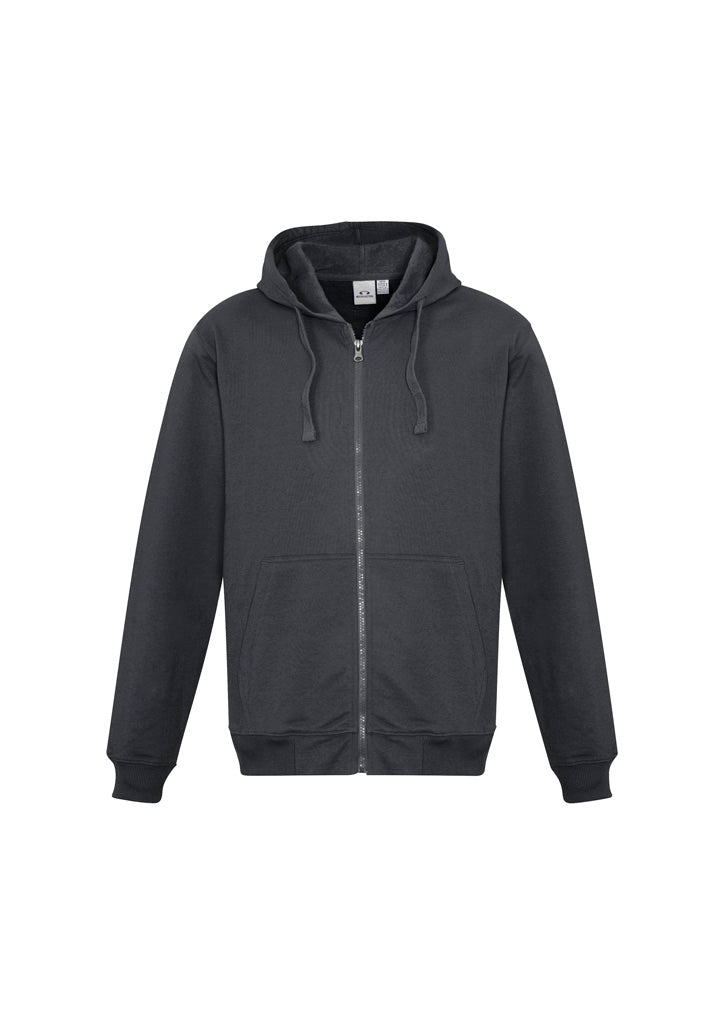 Biz Collection Mens Crew Zip Hoodie (SW762M)-Clearance