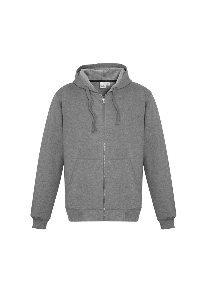 Biz Collection Mens Crew Zip Hoodie (SW762M)-Clearance