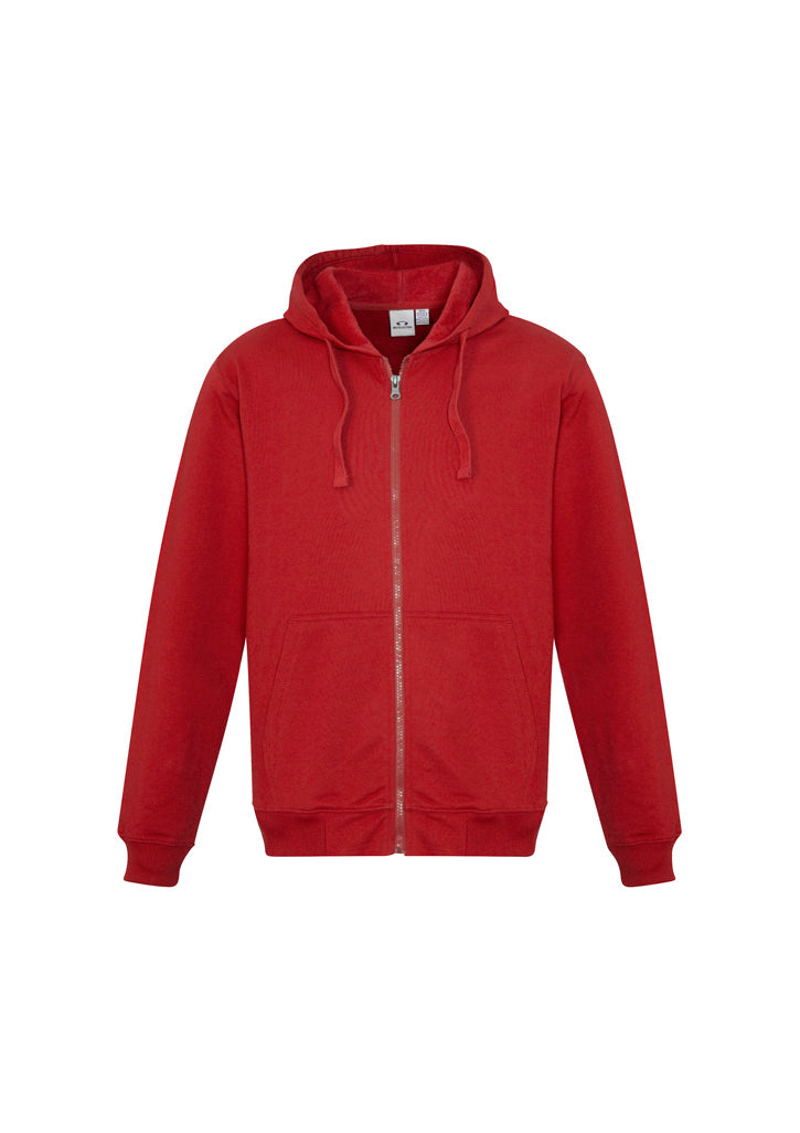 Biz Collection Mens Crew Zip Hoodie (SW762M)-Clearance