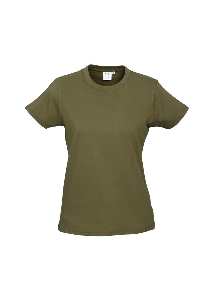 Biz Collection Womens Ice Short Sleeve Tee 2nd (T10022)
