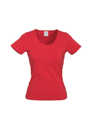 Biz Collection Ladies Vibe Tee (T29222)-Clearance