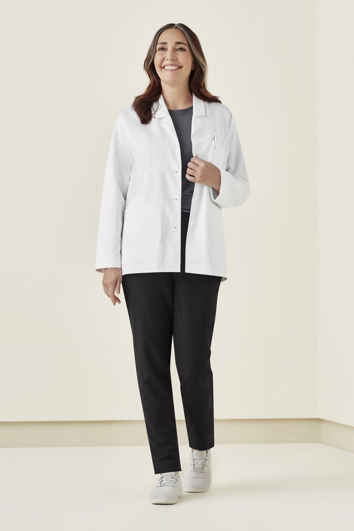 Biz Care Womens Hope Cropped Lab Coat (CC144LC) -Clearance