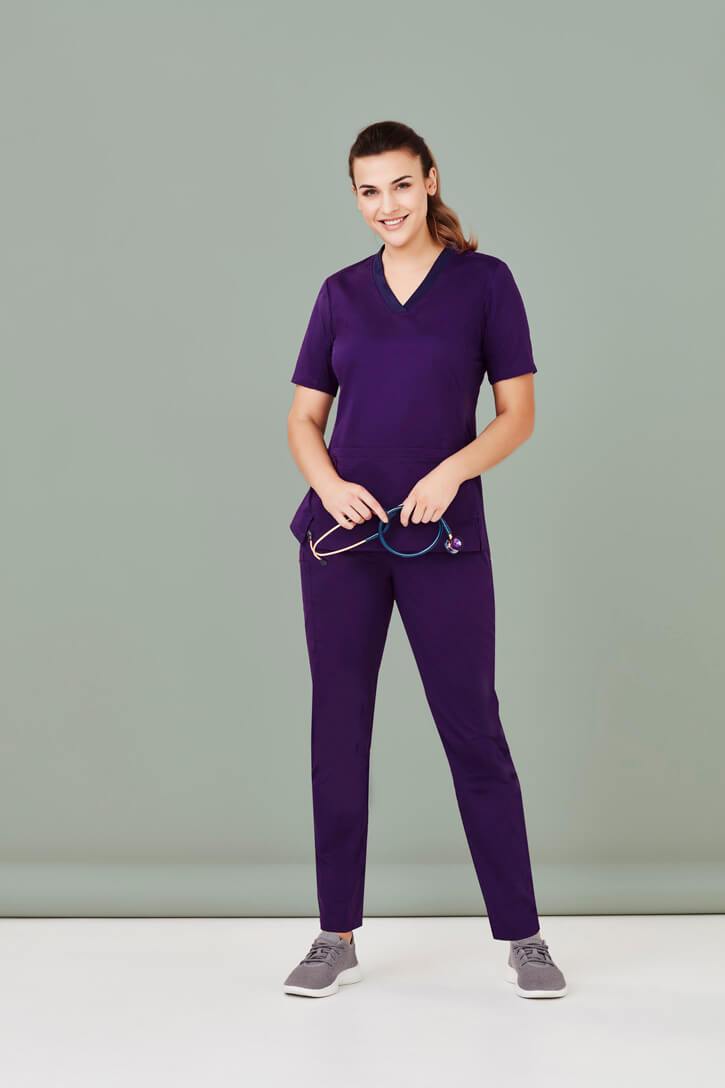 Biz Care Womens Riley Straight Leg Scrub Pant (CSP047LL)