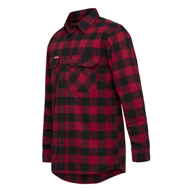 Hard Yakka Foundations Check Flannel Long Sleeve Shirt (Y07295)