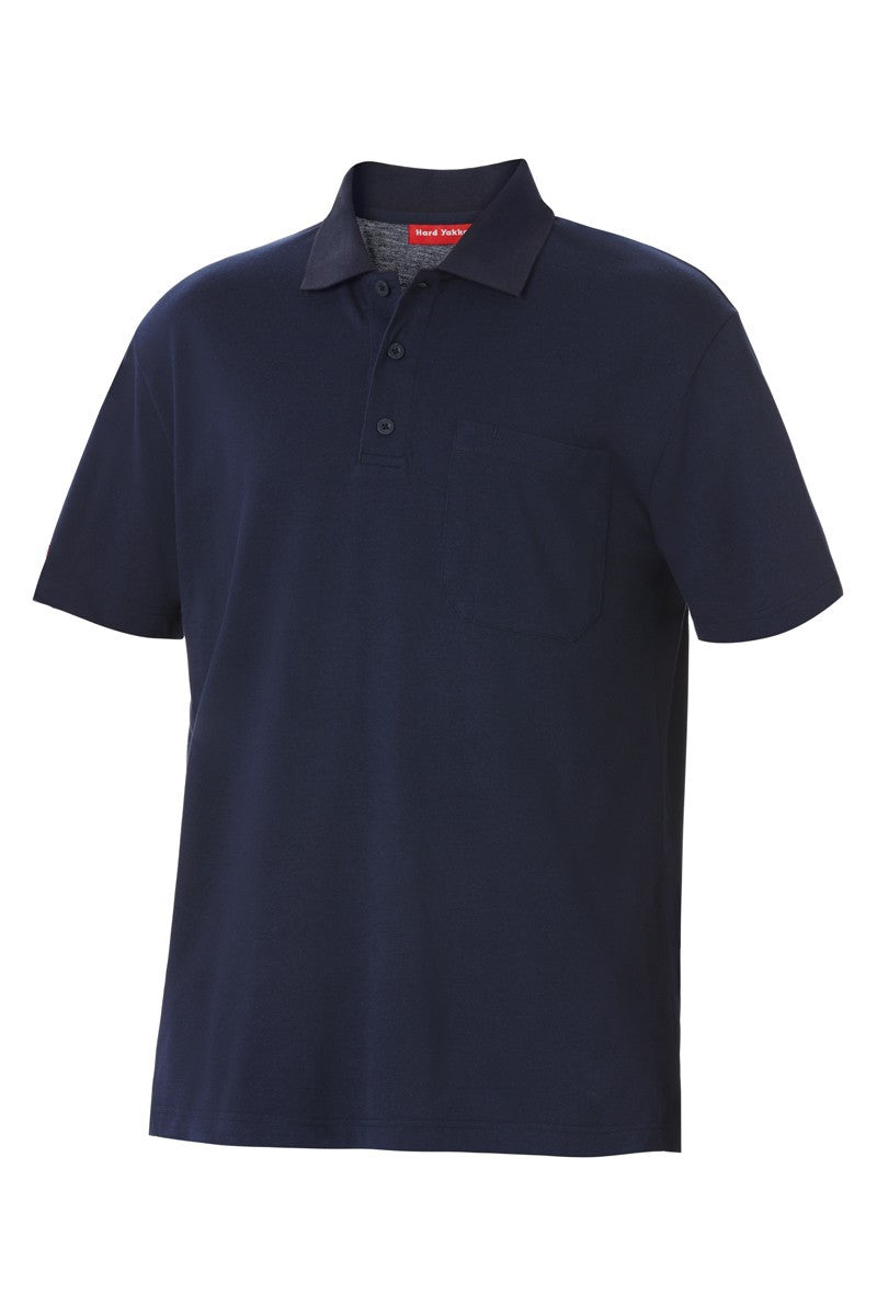 Hard Yakka Plain Polo Shirt-(Y11306)