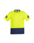 Syzmik Mens Hi Vis Astro Short Sleeve Polo- (ZH245)