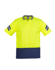 Syzmik Mens Hi Vis Astro Short Sleeve Polo- (ZH245)