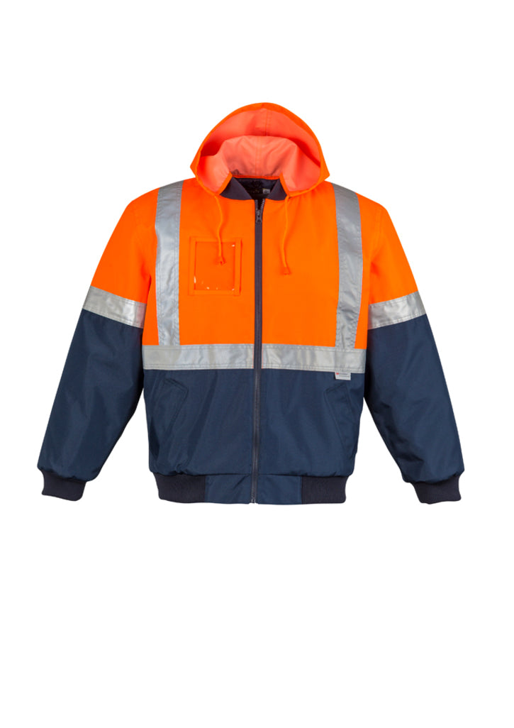 Syzmik Mens HI Vis Quilted Flying Jacket- (ZJ351)