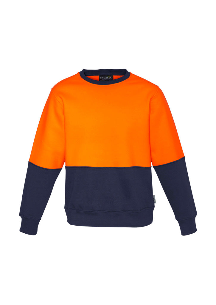 Syzmik Unisex Hi Vis Crew Sweatshirt -(ZT475)