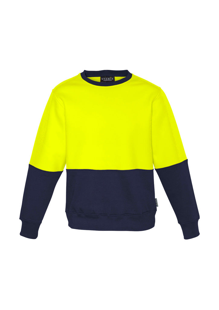 Syzmik Unisex Hi Vis Crew Sweatshirt -(ZT475)