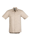 Syzmik Mens Light Weight Tradie S/S Shirt-(ZW120)