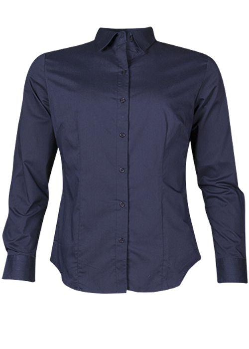 Aussie Pacific Mosman Lady Shirt Long Sleeve -(2903L)