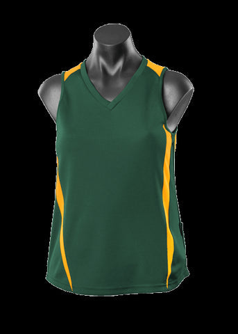 Aussie Pacific Eureka Ladies Singlets 1st (13 Colour )-(2104)