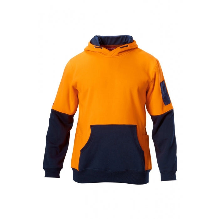 Hard Yakka Hi-visibility Two Tone Brushed Fleece Hoodie (Y19325)