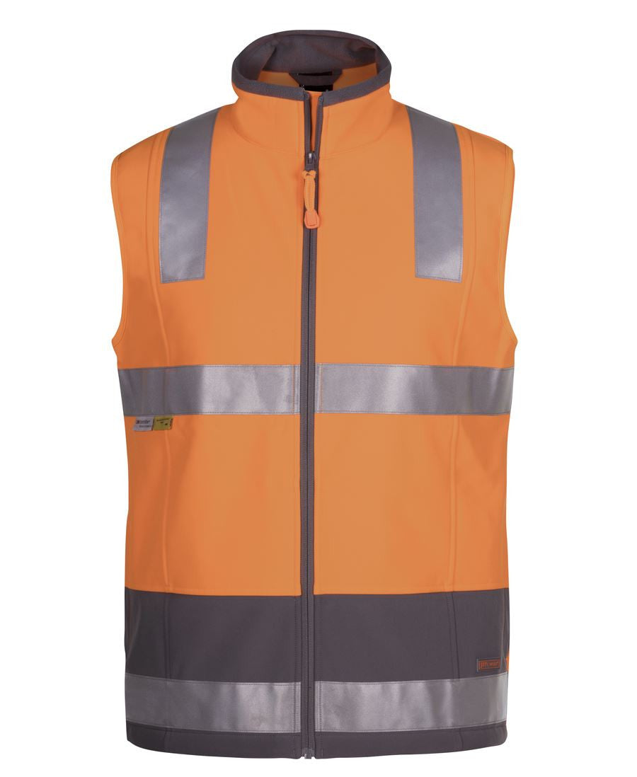 JB&#39;s Wear Hi Vis (D+N) Softshell Vest - Adults (6D4LK)