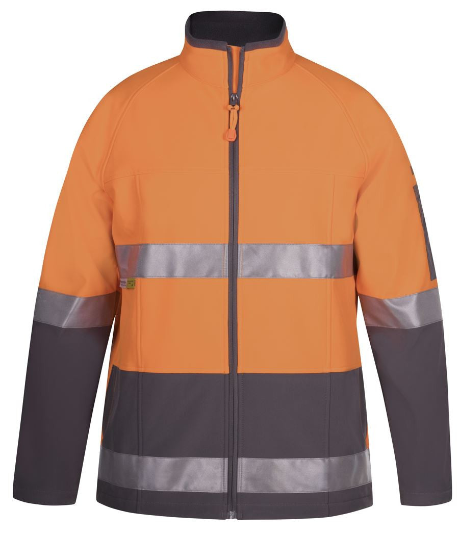 JB's Wear Hi Vis (D+N) SoftShell Jacket - Adults (6D4LJ)