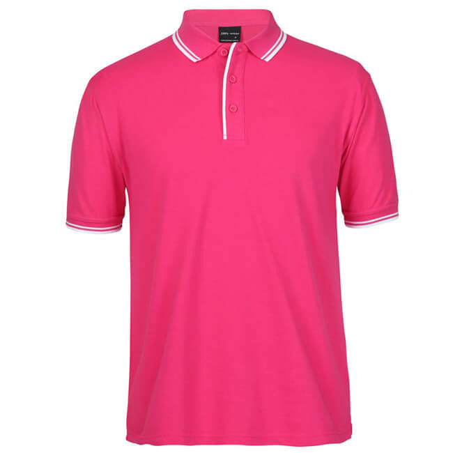 JB's Wear Contrast Polo - Adults 3rd ( 1 Color ) (2CP)