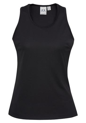 Biz Collection Ladies Sprint Singlet (SG302L)-Clearance