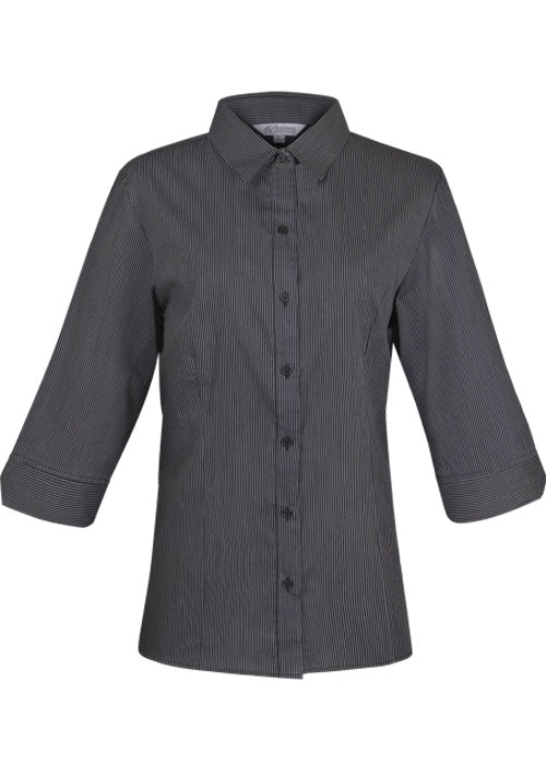 Aussie Pacific Lady Henley 3/4 Sleeve Shirt-(2900T)