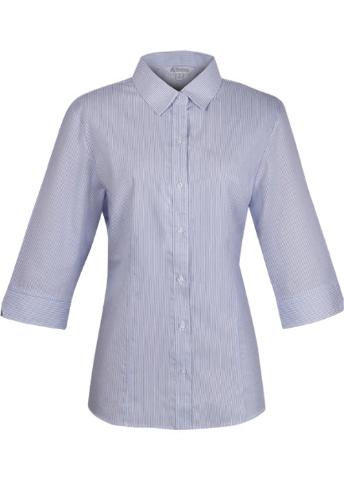 Aussie Pacific Lady Henley 3/4 Sleeve Shirt-(2900T)