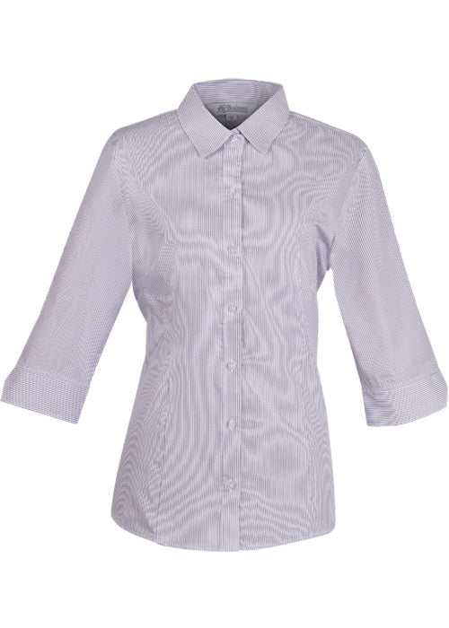 Aussie Pacific Lady Henley 3/4 Sleeve Shirt-(2900T)